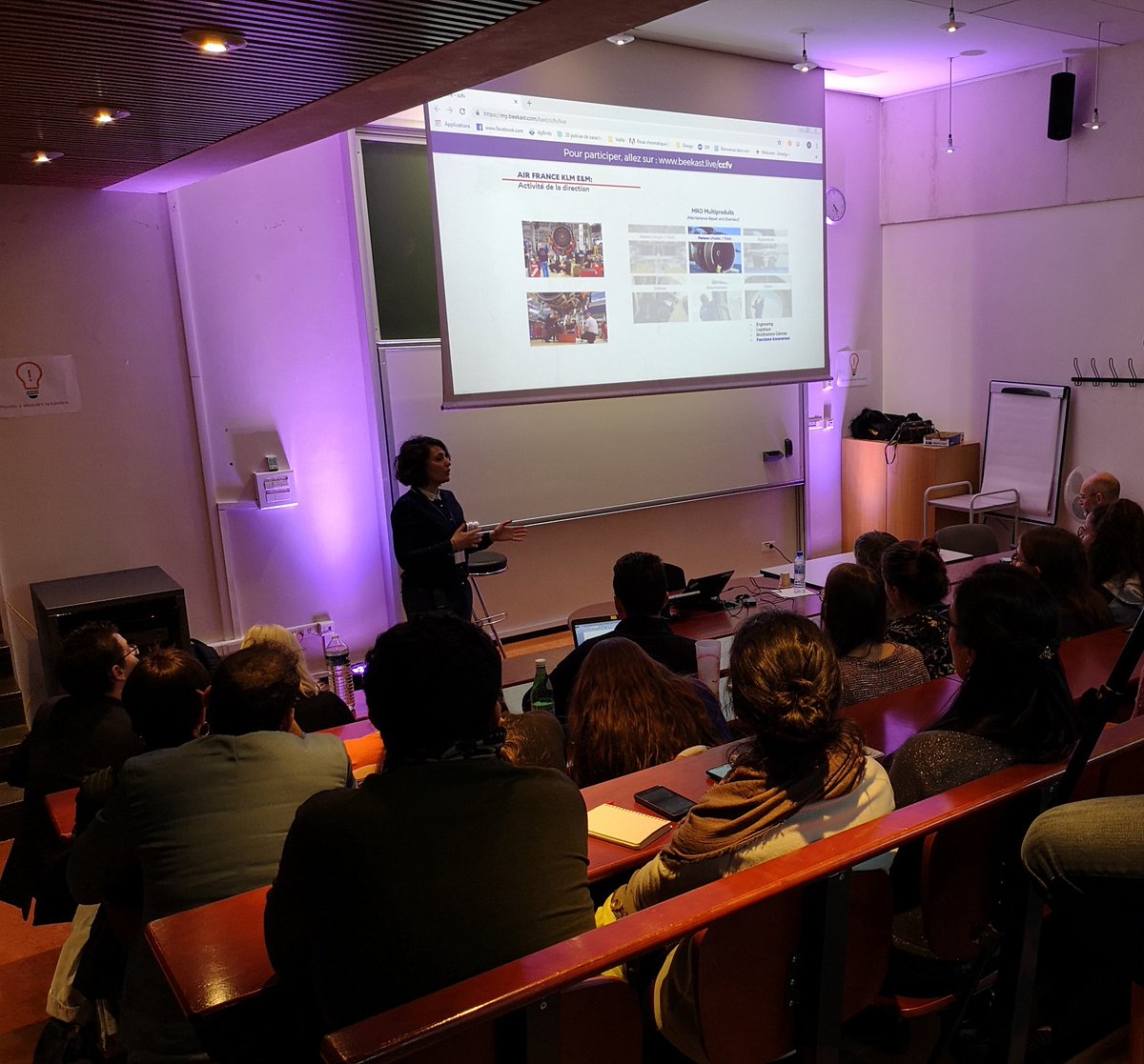 Ellesbougent's tweet photo. #EBNumerique #Lorraine Retour en 📸 sur la journée "Elles innovent pour le numérique", le 04 avril, à l'@ENSGSI #Nancy, avec la conférence « #Ingenieure #Innovation : conjuguer maintenance #aéronautique et transition #digitale » animée par Marine Gallais @AirFranceKLM #TransfoNum https://t.co/bxXI5dB4CL