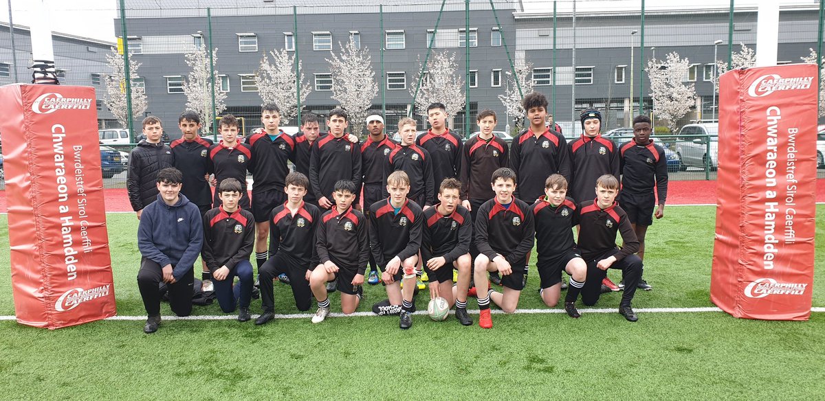 PEatCardiffHigh's tweet photo. Year 9 Rugby: Absolute honour to see these boys get to a national competition semi.Tough going today against last years champions. #proud #GaveEverything #BoysToMen https://t.co/6E7zFO28ru