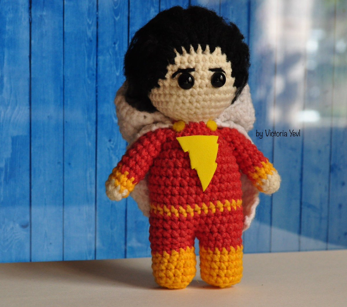 VictoriaYevl's tweet photo. Have you already watched Shazam⚡️?
#shazam #billybatson #shazammovie #dccomics #comicshero #superhero #sdcc #sdcc2018 #shazam⚡ #AsherAngel #ZacharyLevi  #justiceleague #billparker #dc #shazamcrochet #shazampremiere #shazamcosplay
https://t.co/nGLcTeZT9A https://t.co/Y42JPdRqsr