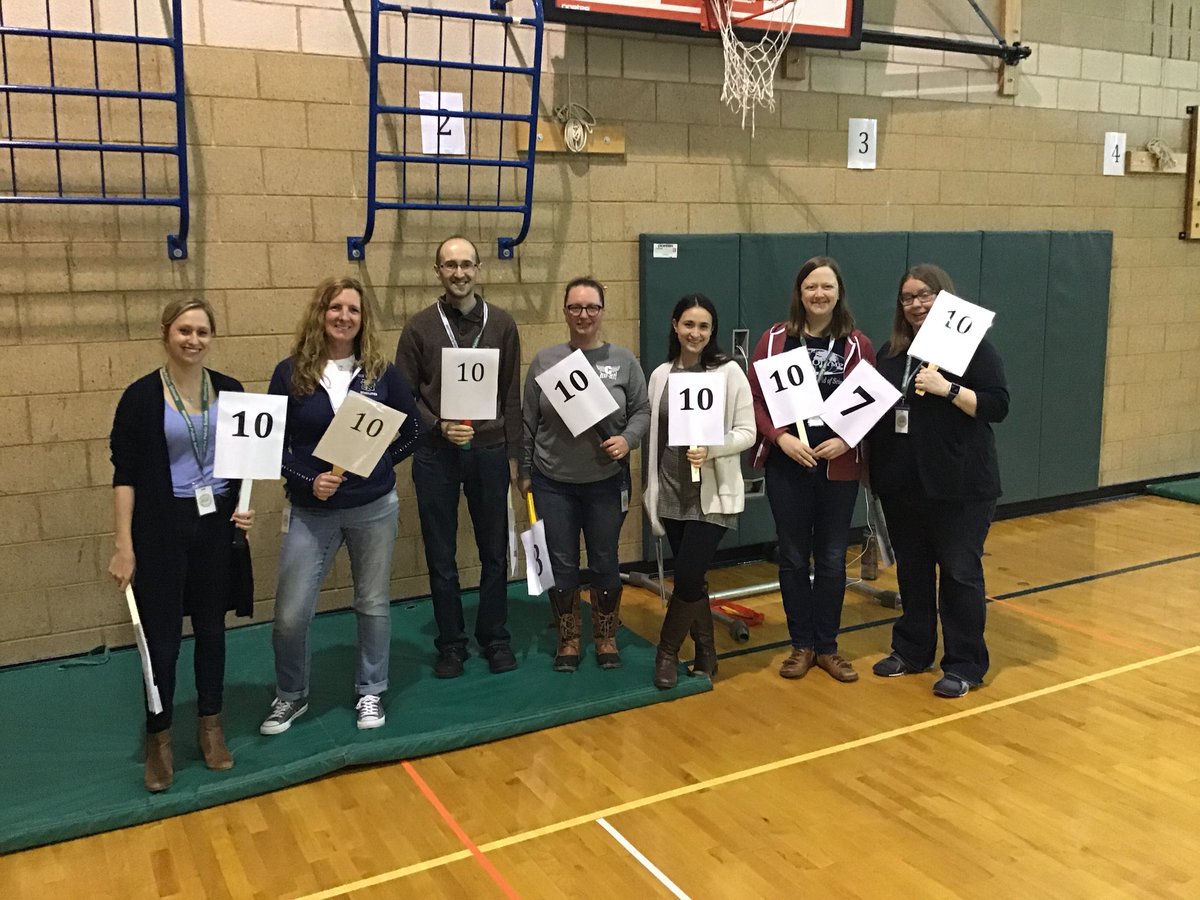 andybecker56's tweet photo. My 7th grade KW gymnastics meet could never be as successful as it has been without my guest judges. All perfect 10’s! #we36 #cwpride36 @lookitup1514 @_maggie_coyne_ @EtterEnglish @MrRiceman18 @jenroycepisto @kimmywendel @HumanitiesRHS https://t.co/gNgjCYVh3S