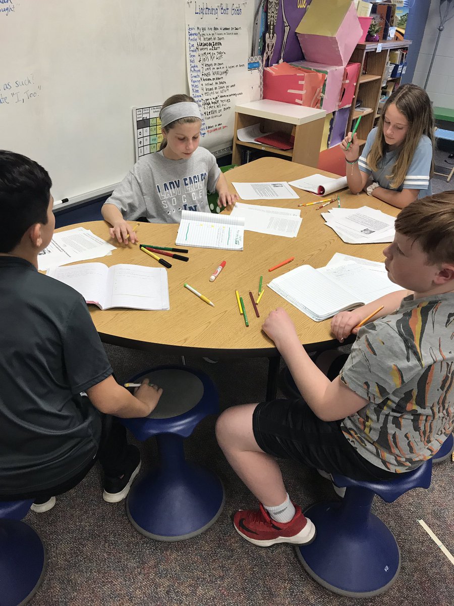 MrsPerrynsClass's tweet photo. Teams meeting to determine reasons to support their claims based on research @libertyoaks #lpsleads https://t.co/rYerQIOZh7