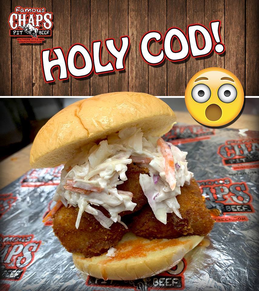 ChapsPitBeef's tweet photo. #HolyCod It's #Friday! 😲😲😲😲😲 https://t.co/3QRz3aMReQ