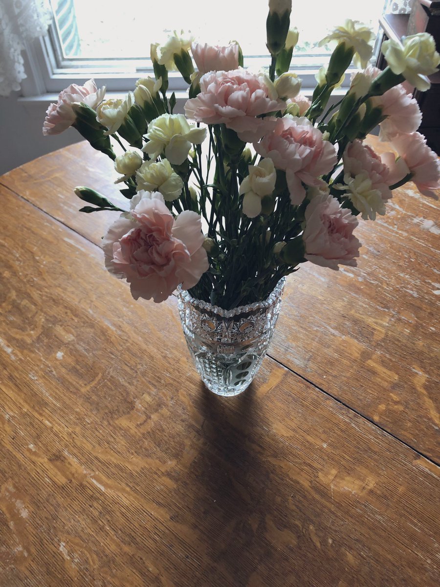 lexietroy's tweet photo. My mom has been in Florida for a week, so my dad secretly repainted the house for her AND has flowers ready for when she gets home tomorrow. Brb crying💛 https://t.co/rj6Y4Wwrtd