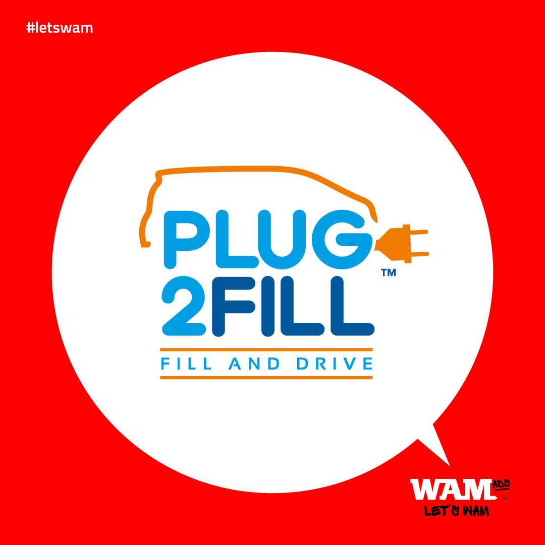 wamads's tweet photo. hicimos el nuevo Logo para el primer cargador de coches eléctricos fabricado en Madrid: #Plug2Fill, #WAM ads, #letswam https://t.co/5Ltd5Ps9Kh