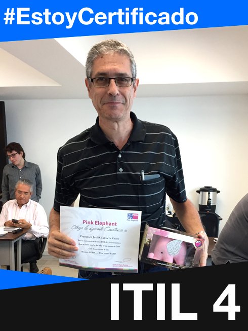 ExpertosenITSM's tweet photo. #EstoyCertificado #ITIL4 ¡Muchas Felicidades #PinkAlumni!
#ITIL4 Combina la Gestión de Servicios de TI con modelos ágiles, como #LeanIT, #Scrum y #DevOps, contempla elementos del factor humano como cambio cultural y desarrollo de talento.
https://t.co/0qG6Vhr6uE https://t.co/aMk94eaNdZ