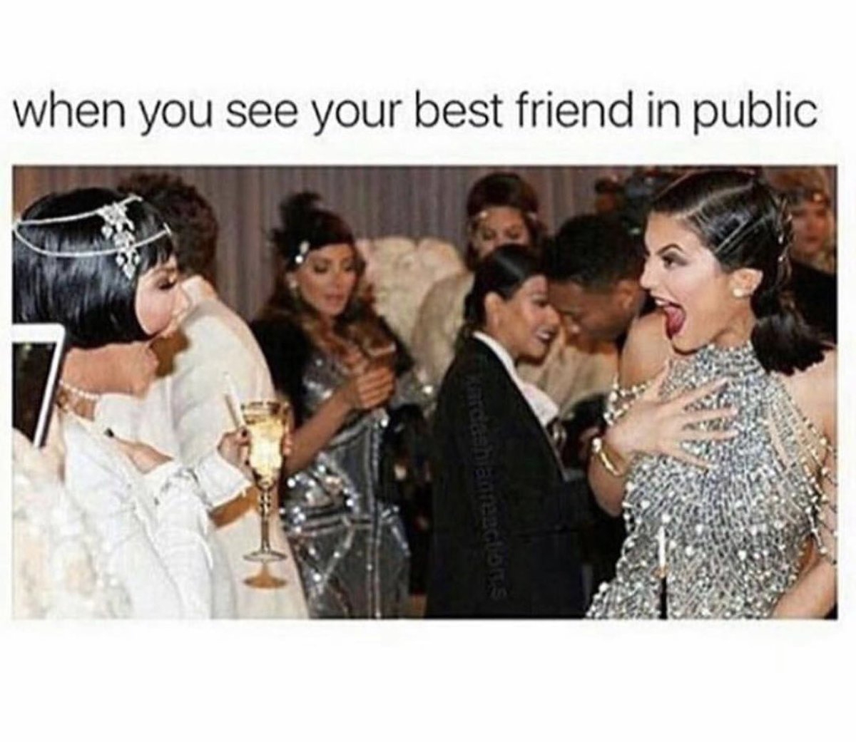 Happy #friyay bitches, tag your bff you hittin’ up tonight yassss🔥🔥🔥 

#kardashian #Memes #FridayFeeling