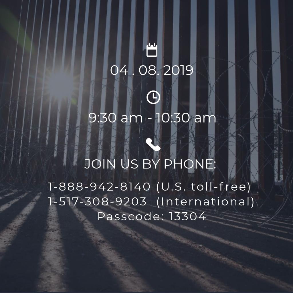 MexicoProgram's tweet photo. Join us BY PHONE on Monday 4/8 at 9:30am EST, when experts @EAnthonyWayne @Chris_E_Wilson @GlennHamer @Paola_SDRCC will discuss the consequences of a U.S.-Mexico #BorderShutdown. 

RSVP here: https://t.co/GisG7lNXsV https://t.co/rFOwCjQMk2