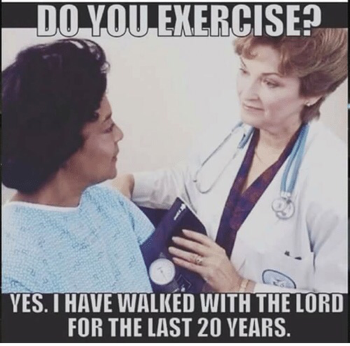 churchtrac's tweet photo. Walking with the Lord 😂 #FunFriday https://t.co/KZi65DPSjo