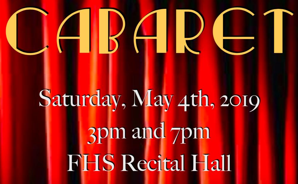 Join us for a show filled with musical theatre and jazz standards!  Tickets are available soon on farmingtonchoir.com. $10 Adults, $7 Students/ISD 192 Staff #choirculture #Cabaret2019 <a href="/isd192/">Isd192 Farmington </a> @fhspickens