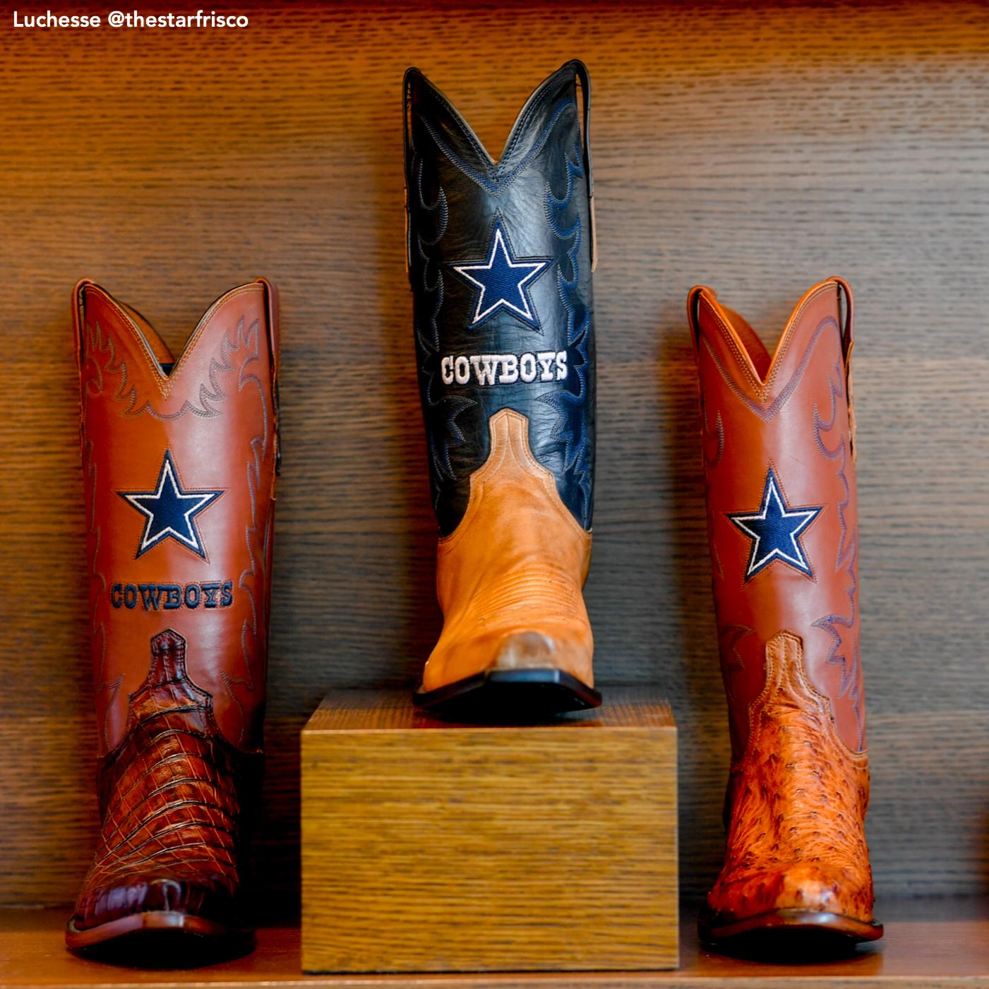 Dallas cowboys hotsell lucchese boots