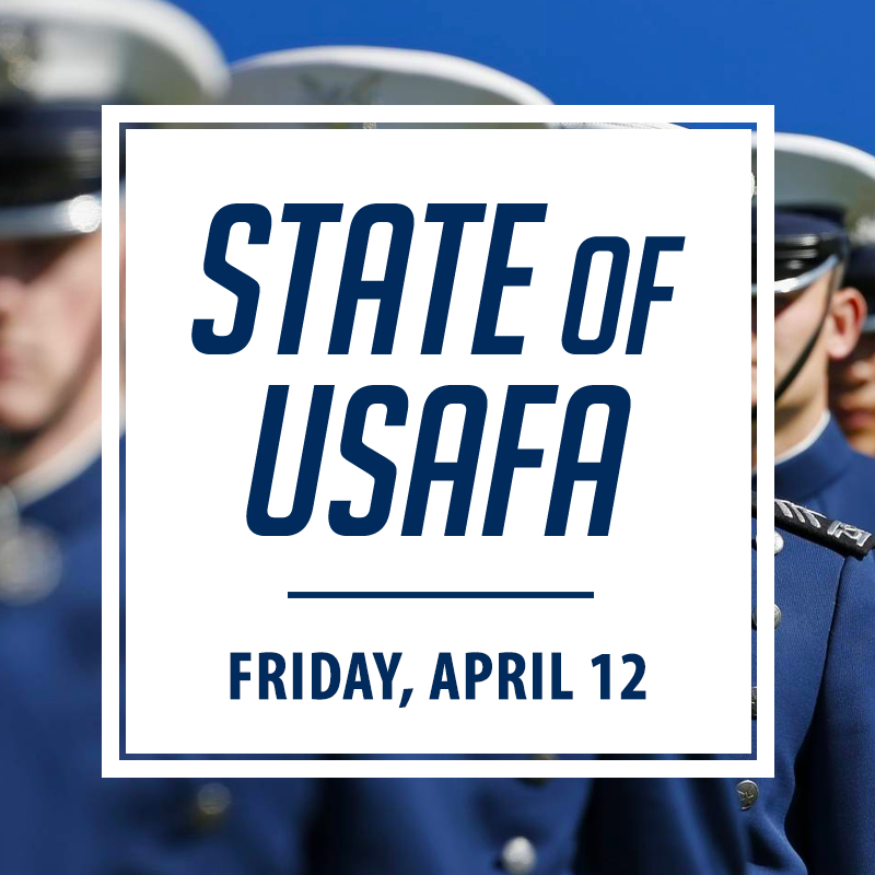 af_academy's tweet photo. Only 1⃣ week until the Superintendent's annual State of USAFA address. We
hear Lt Gen Silveria has some pretty big announcements! The full video will
be available on our Facebook page later that evening. #YourAcademy https://t.co/8bEKBZbNtP