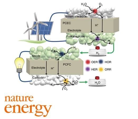 NatureEnergyJnl's tweet photo. Ryan O'Hayre, Chuancheng Duan &amp; team at @coschoolofmines present high performance reversible electrochemical cells for interconversion between chemical and electrical energy https://t.co/rVobKaXg3N https://t.co/eL7W1WkLc9