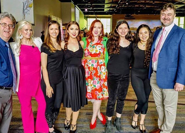 We had such a good time this morning with <a href="/lascasasfdn/">Las Casas Foundation</a> @sabookfest spotlighting our “Hamiltonians” performing for the guests of the Book Apetit luncheon to help welcome and celebrate guests and historian Ron Chernow, author of the "Alexander Hamilton" bi… bit.ly/2UiTw49