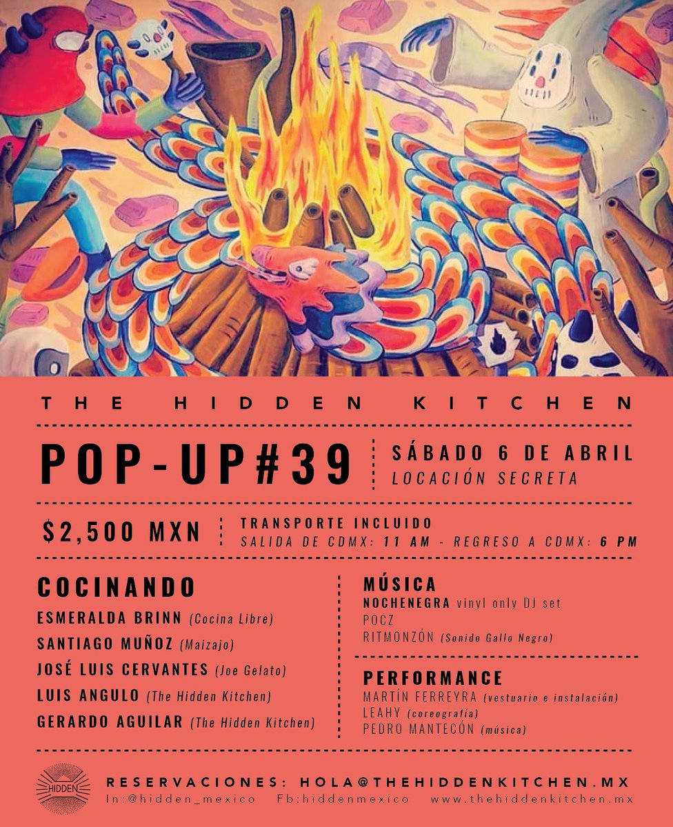 GastronautaDF's tweet image. No vas a saber donde es 🧭
ni que vas a comer🍽️.
Eso es secreto.🤫
Lo que si puedes saber es que te espera una experiencia extraordinaria.

Si estás buscando un momento especial e irrepetible mañana sábado, te recomiendo altamente el nuevo pop-up de #HiddenKitchen.  Son mágicos.