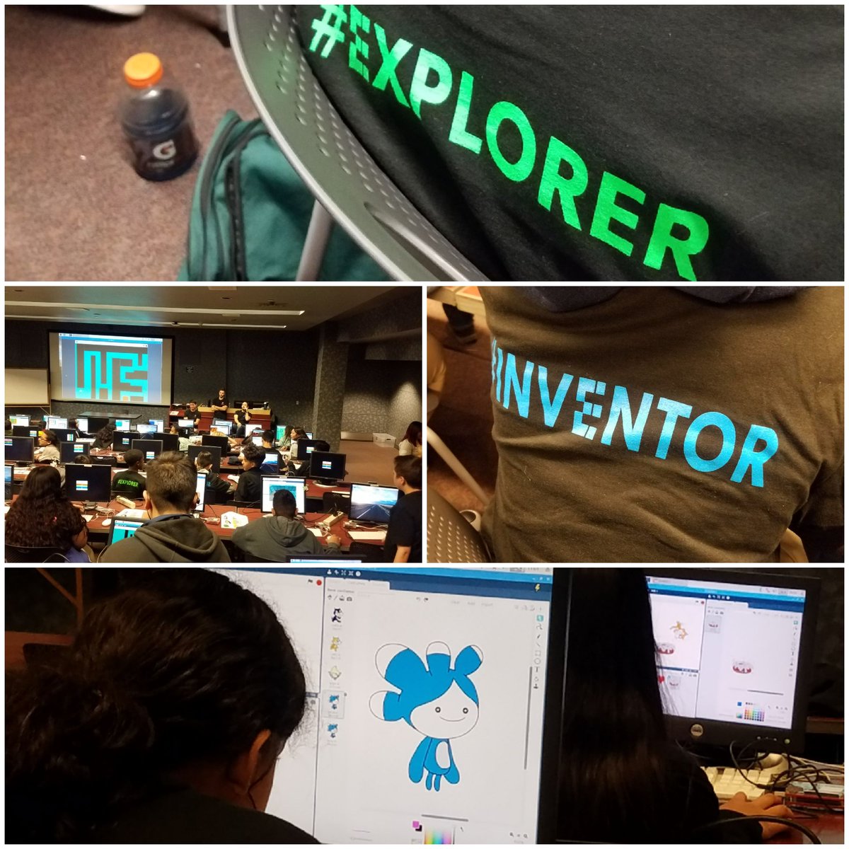 tmartinez_ELMS's tweet photo. WIN ACADEMY @SRidge_MS #creating #LearnToCode with #TechE19 @UTEPTechE
Thanks for the experience and challenge! 🤙#TeamSISD https://t.co/pD8P9VrRWc