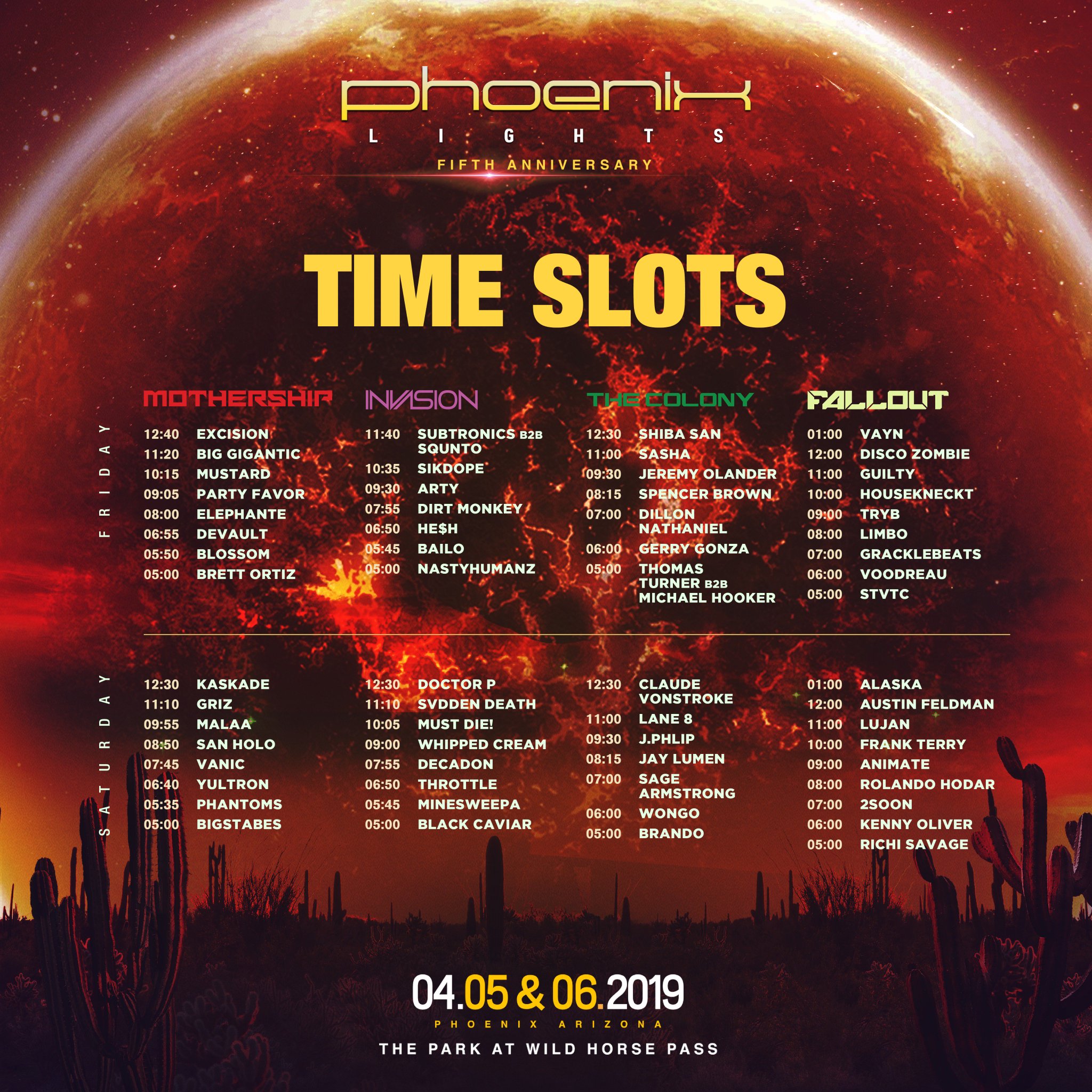 Phoenix Lights Festival 2019