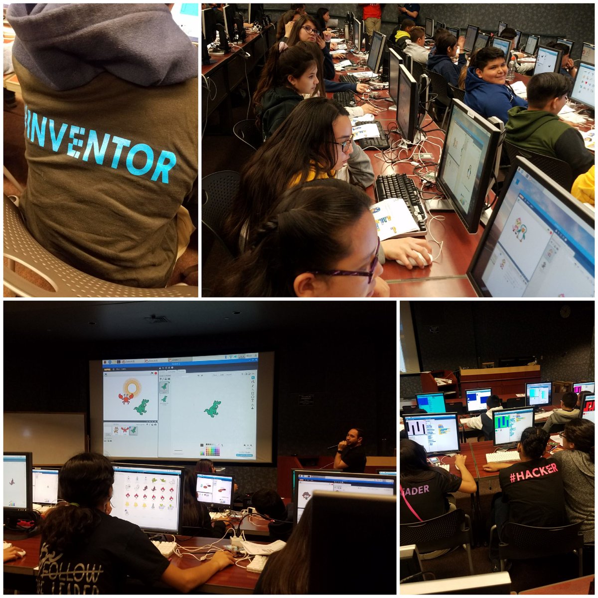 tmartinez_ELMS's tweet photo. WIN ACADEMY @SRidge_MS #creating #LearnToCode with #TechE19 @UTEPTechE
Thanks for the experience and challenge! 🤙#TeamSISD https://t.co/pD8P9VrRWc