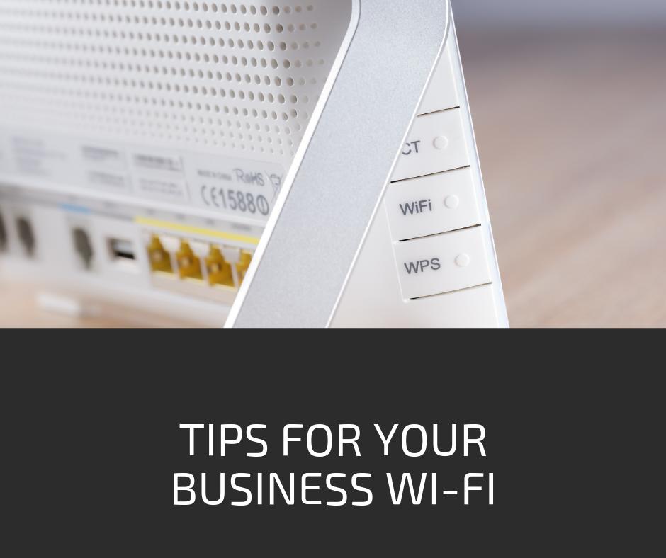 Business wi-fi safety is essential today. Here's some tips. 
buff.ly/2SsJmbS
#wifisafety #cybersecurity
