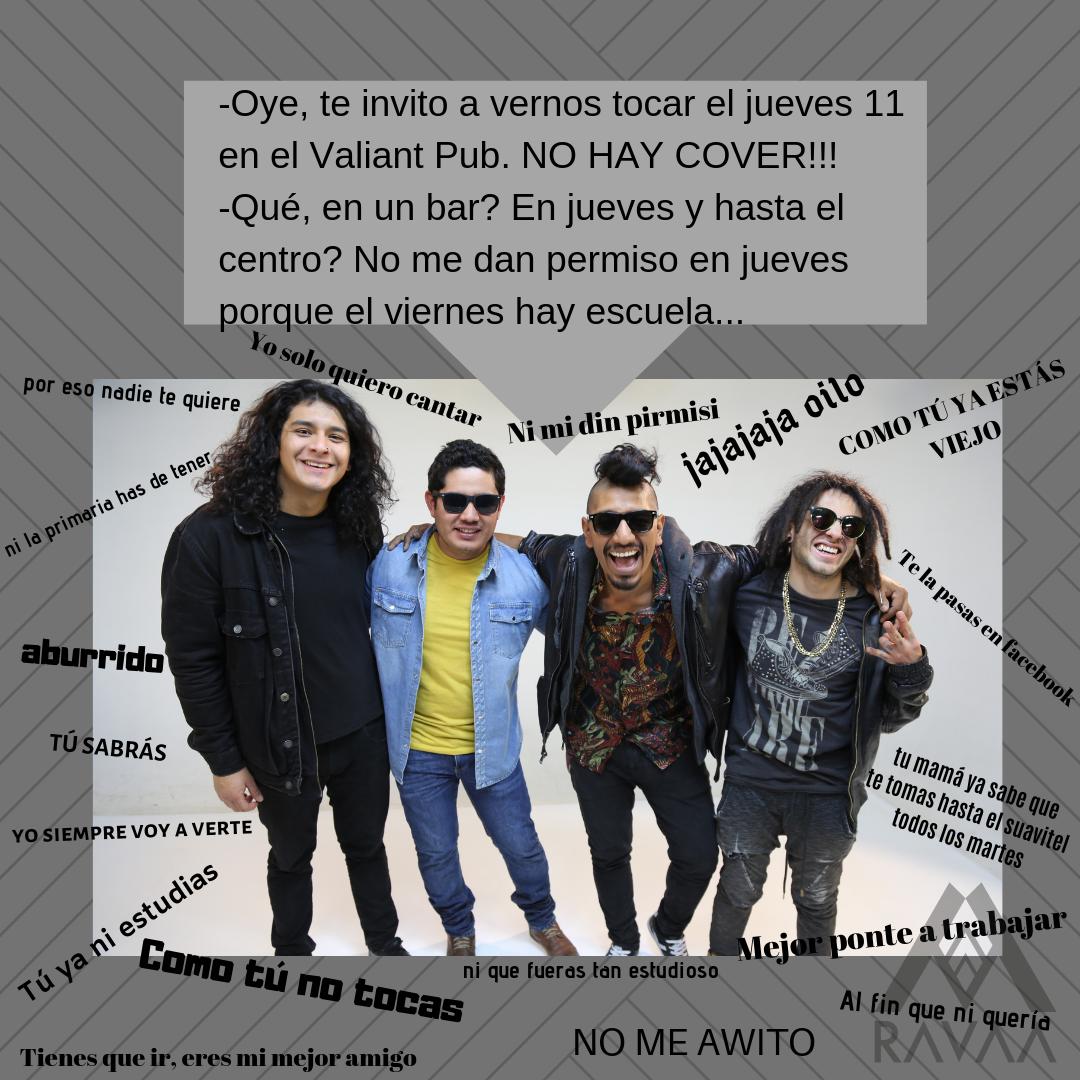 RAVAAMUSIC's tweet photo. #FelizFinde semana. Nos vemos el próximo jueves en #ValiantPub 😎 porque #NoMeDueleGastarEn un evento de #Ravaa https://t.co/jGxIuifDIK