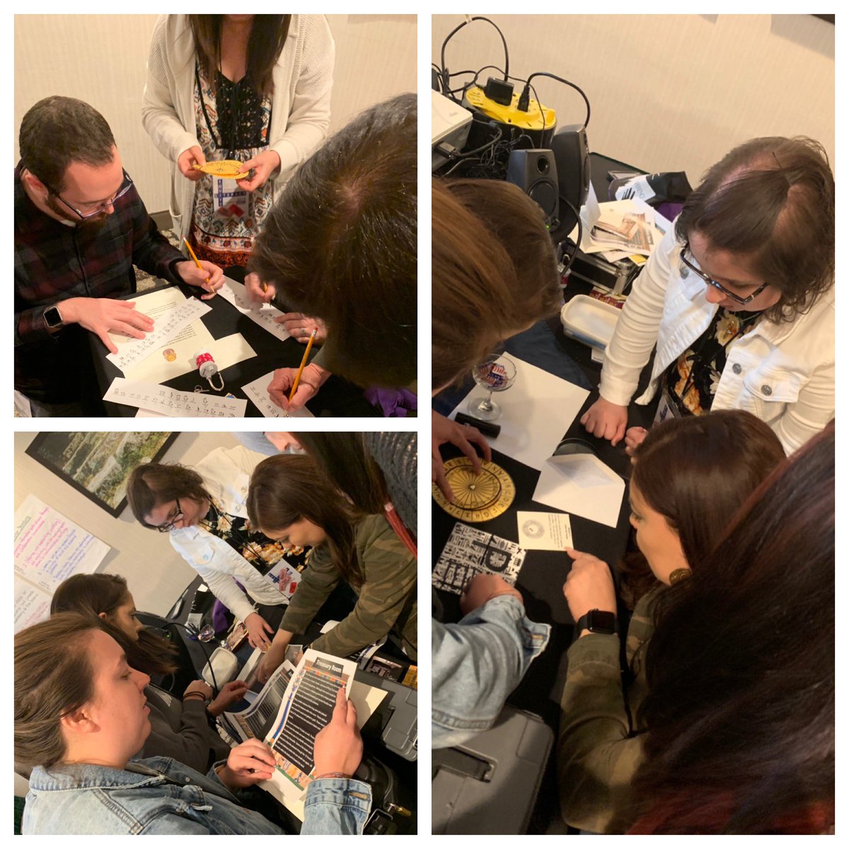 carrie_faria's tweet photo. Presented at #R7LITCON “Escape the Room: Breaking Out of King Tut’s Tomb”...Literacy and Equity for all students! https://t.co/yqTTvn2piM