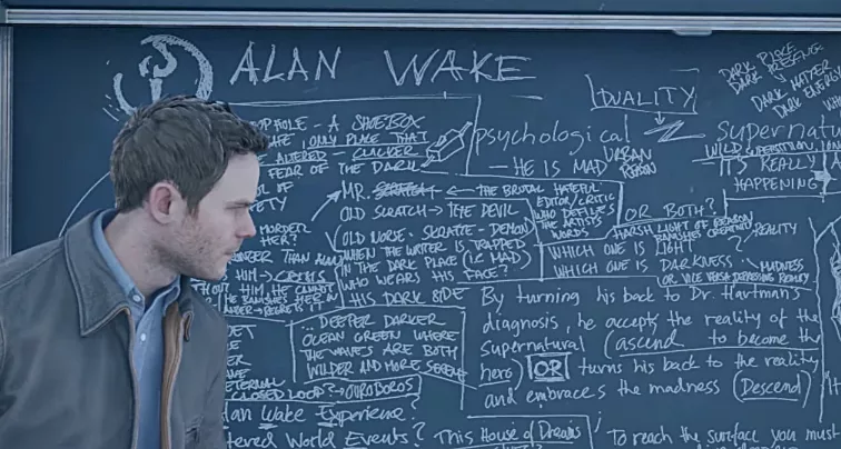 HoegLaw's tweet photo. Really enjoyed #QuantumBreak, but I'd be lying if I didn't say my favorite part was auditing that Riverport University class on the meaning and symbolism of Alan Wake. Great stuff.
#3yearsofQuantumBreak https://t.co/6bajLhjsj9