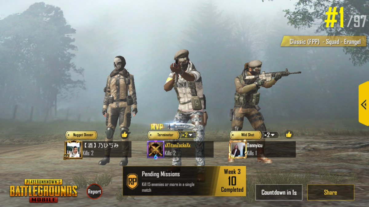 XZocka's tweet photo. Met some really good players last night! Including a crown player!! Got in good with them nd learned some stuff now it's on😎 @PubgReach @titansreach @LE37_Gaming @xDMoNx @KredninjaU https://t.co/7O9FwmwunY