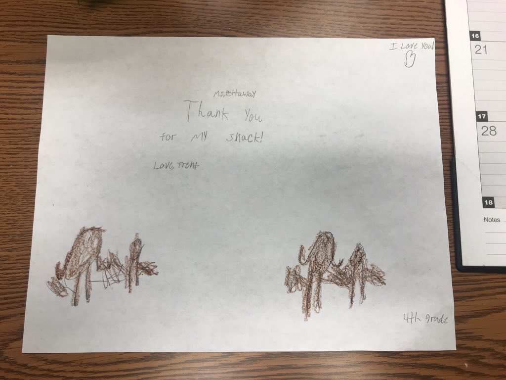 What a way to end my week! ❤️My students!