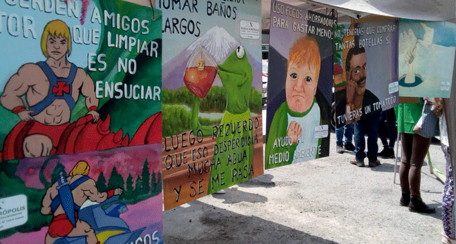 SonrisaVerdeOrg's tweet photo. Con memes enseñan a cuidar el medio ambiente en #Arequipa 😆🌳 https://t.co/ml4NmXBYVO https://t.co/MhJHsnUYZr