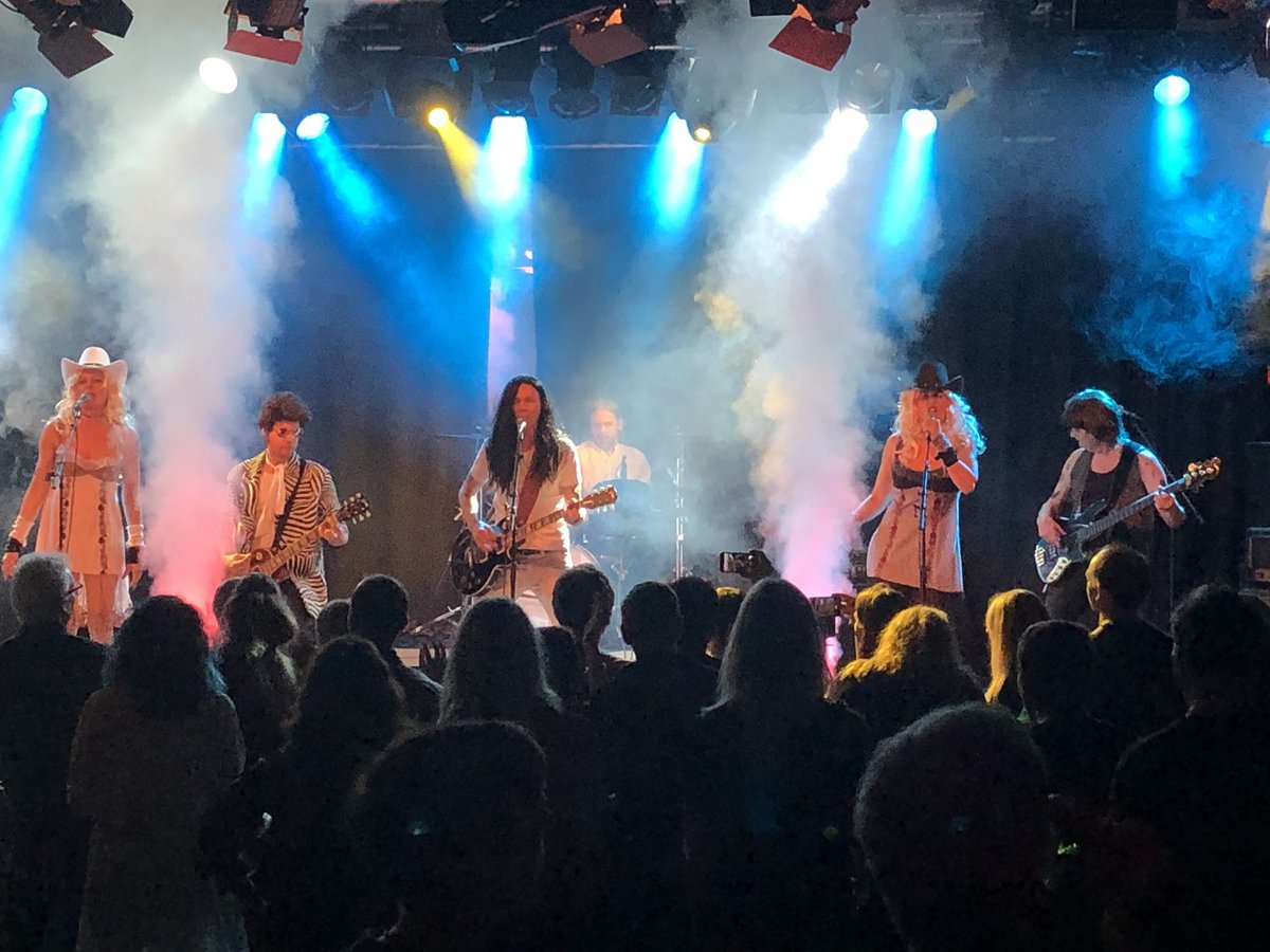 ConstructionRox's tweet photo. Band 7, @ODIN1, big sound, fine guitar band. But who will win? Judges prize and audience prize.@WSP_UK https://t.co/uajRJ9tQO7