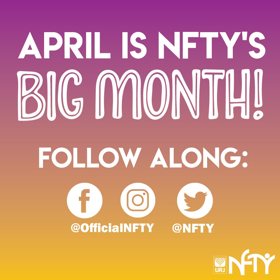 This week marked the start of NFTY’s BIG month! Across our 19 regions, we’ll experience 26 NFTY events, with nearly 2,000 teens participating – in this month alone!
Make sure you're following NFTY on social media to join in on the excitement - this weekend <a href="/NFTYOV/">NFTY Ohio Valley</a> is taking over!