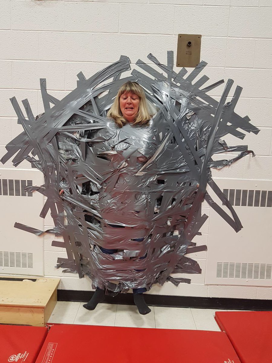 This is what happens when our little school meets, and surpasses, our fundraising goal for the Heart and Stroke foundation! Go Camborne PS. #KPRisAwesome