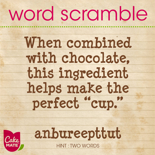 CakeMateDessert's tweet photo. Scientific (almost) fact– This is probably the most healthy thing you can put in any dessert. Besides crickets. And honestly no one wants to be a part of that  🥜🥄
#Trivia #WordScramble https://t.co/zEqcAHwBjh