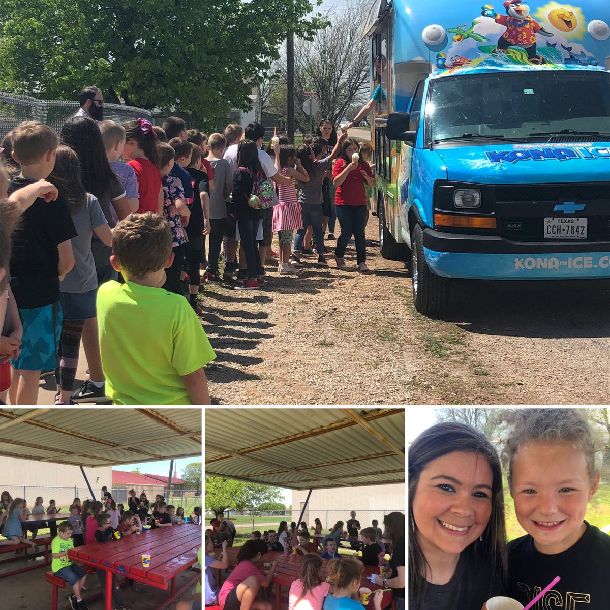 whitley_world's tweet photo. AR goal party! Thank you Kona Ice! #3rdgrade #celebratinggoals https://t.co/RLI4uGKgv8