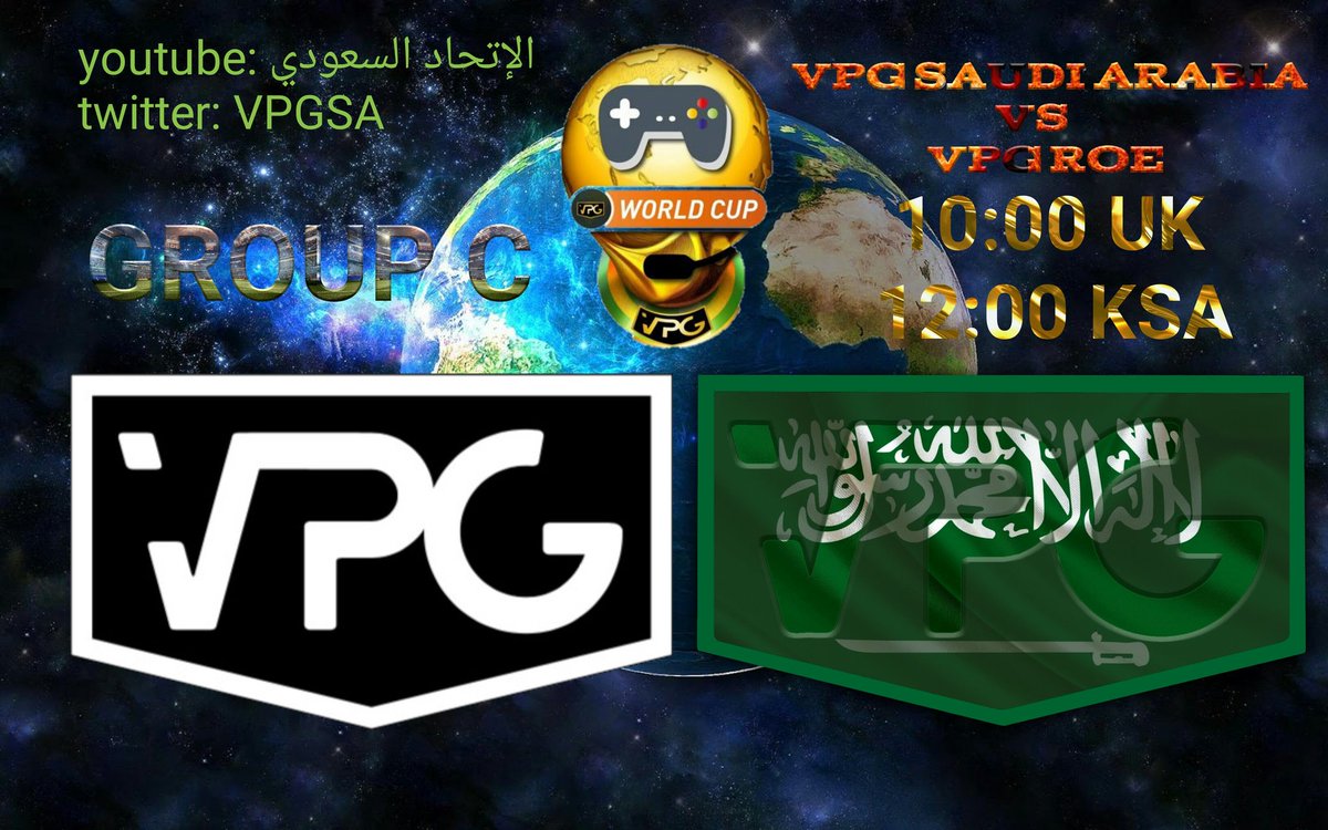مباراة التصفيات المؤهله لنهائيات كأس العالم

الليله ترقبونا رابط القناه في البايو
<a href="/OfficialVPG/">Virtual Pro Gaming</a>  <a href="/VPGWorldCup/">VPG World Cup 🌍</a>