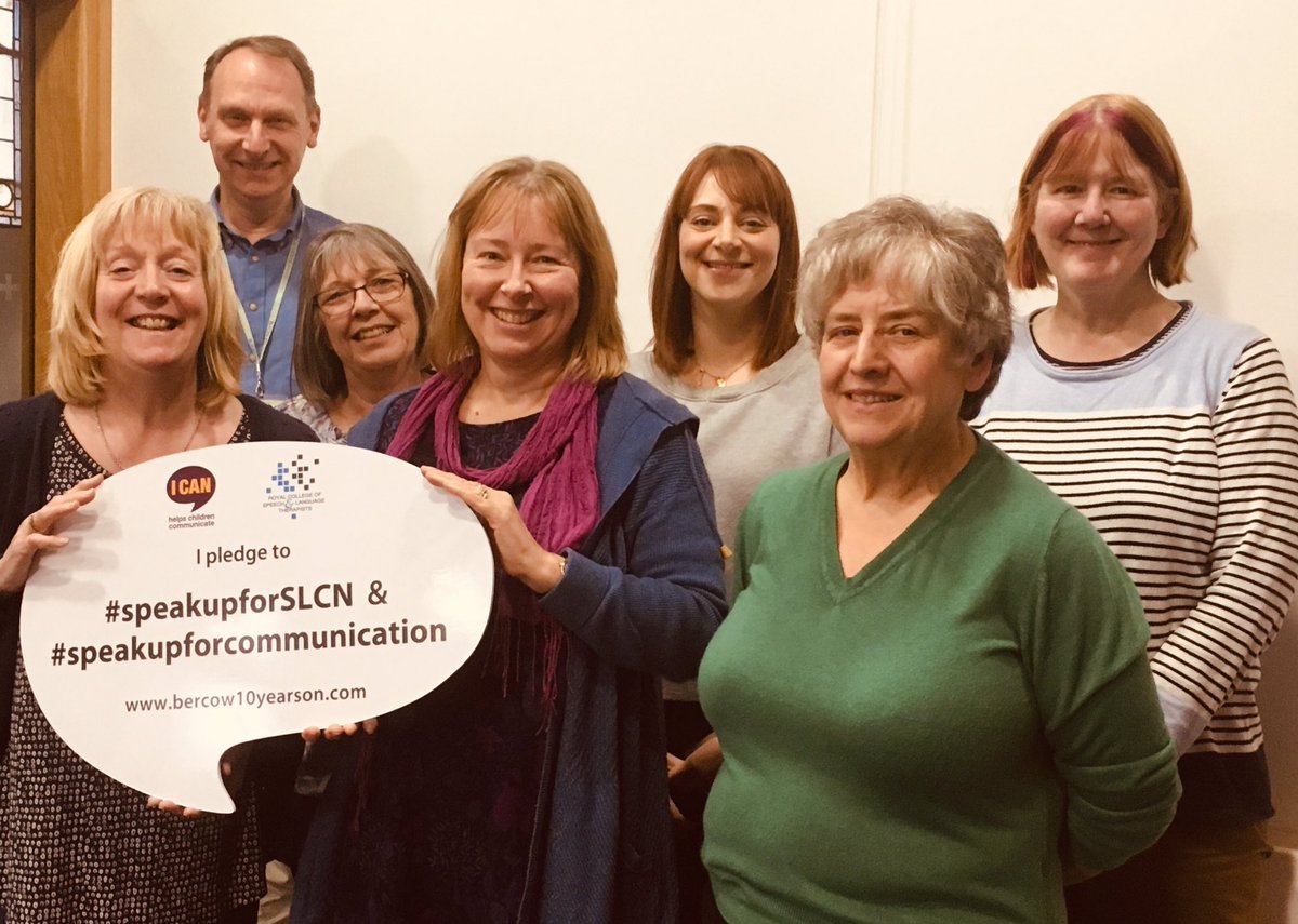 NWNSpLang's tweet photo. #NWN19 all sorted. Here’s some of the committee members speaking up for SLCN #DevLangDis #SupportforLongtermSLCN Spot the difference! https://t.co/uE3jHUD4Ww