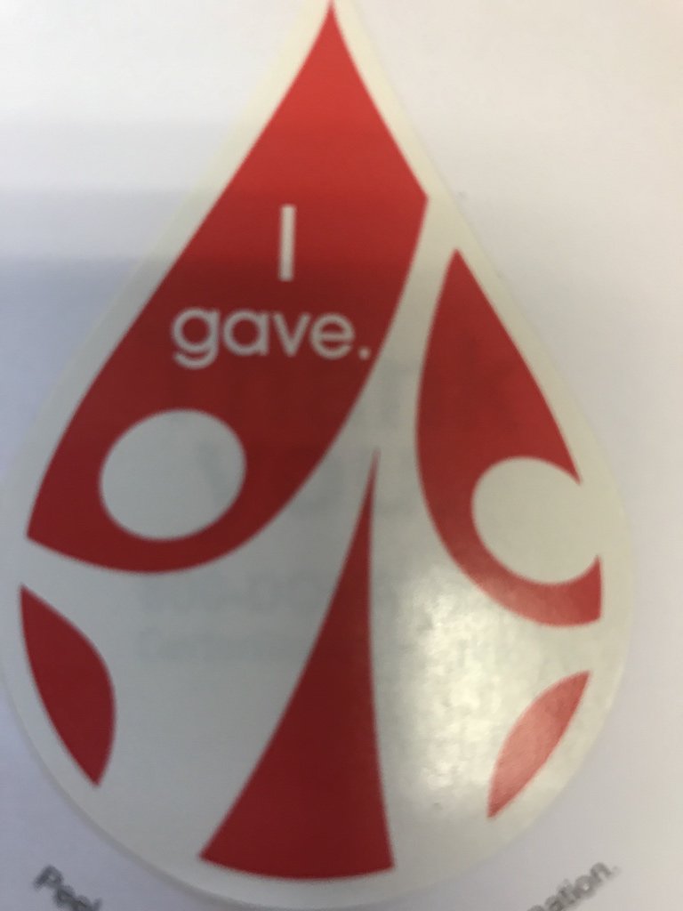 HoffmanAdamD's tweet photo. Blood donation @CarterBloodCare https://t.co/gZ5UOnVj1c