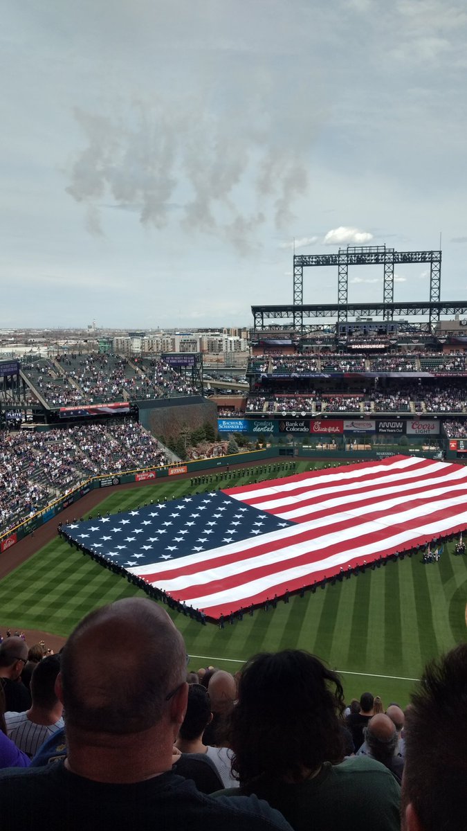 cp_warner's tweet photo. Happy #OpeningDay , @Rockies!! #ilovecoorsfield #gorockies https://t.co/xTxQCIhPQD