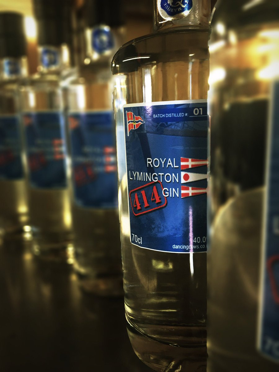 The Royal Lymington Yacht Club Spring Series starts on Sunday and we are sponsoring the prizes again with our bespoke 414 gin. #sailing #racing #gin #lymington #solent