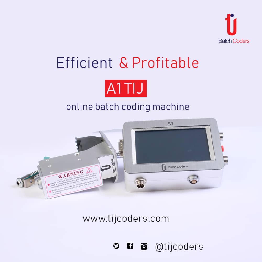 tijcoders's tweet photo. Are you satisfied with your batch coding printer. Tij Batch coders is your best option. https://t.co/xch5R4oI9j