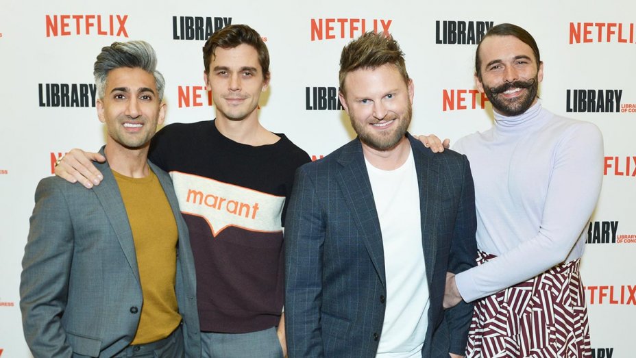 THR's tweet photo. Netflix's #QueerEye cast honored at #FreeExpressionAwards in D.C. https://t.co/lhpv7bBE0r https://t.co/QNmUJUl2Qg