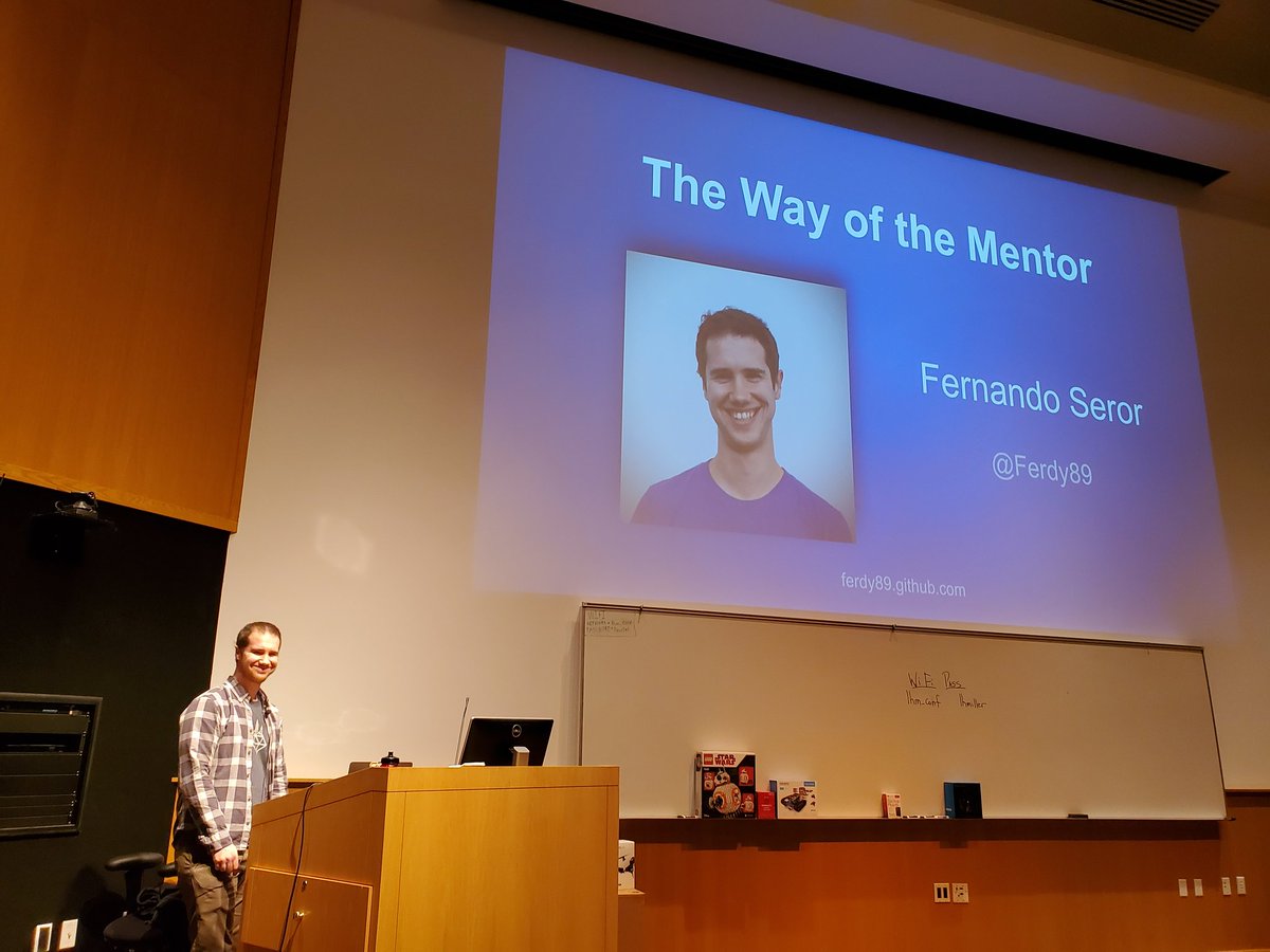 molly_struve's tweet image. 1/7 "I realized I needed to take a step back and enable the people around me, I needed to clear their path" - @Ferdy89 killing his talk on mentoring.
Read on for some inspiring tidbits from it! #rubyhack #CodeNewbie