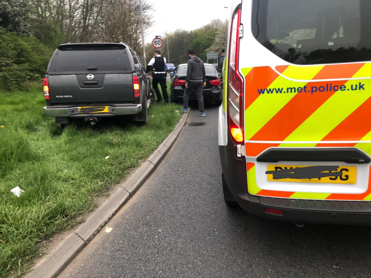 MPSEalingMSC's tweet photo. WEST AREA MSC Taskforce dealing with their second RTC. Well done team. @MPSSpecials #saferlondon #teamwork https://t.co/IMxhPgR3CS