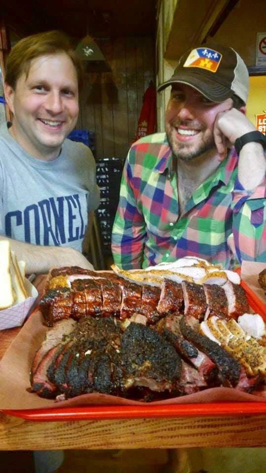 #FirstFriday is here! Join us on our patio and grab yourself a cold Texas draft &amp; hot Texas BBQ under the bright blue sky! In the heart of #Southtown. See ya soon!