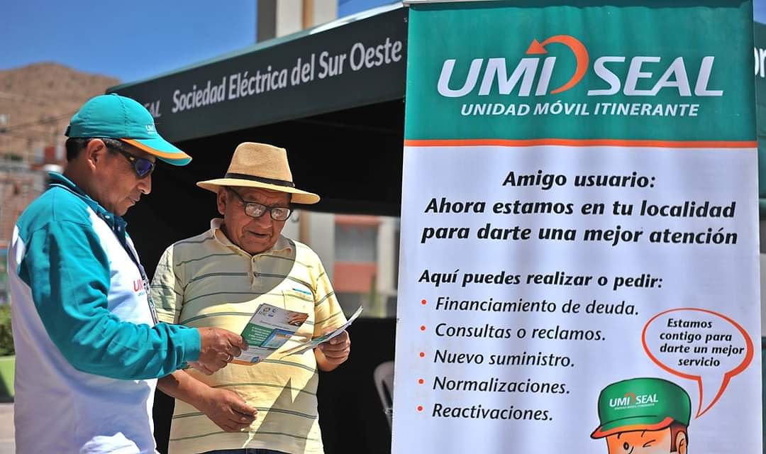 SealArequipa's tweet photo. Llegamos a #Congata para escucharte y solucionar tus inquietudes mediante la Unidad Móvil Itinerante 👨🏻💻 .
Porque en Seal
Estamos a tu servicio⚡ https://t.co/ESBdY7bWoi