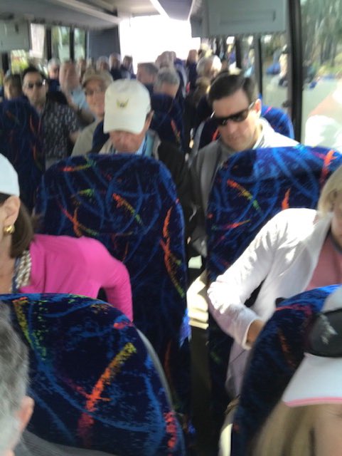 TomArceneaux's tweet photo. Everyone saying iPhone prayers on the way to the zoo. ⁦@MeritasLawFirms⁩ #MeritasAM2019 https://t.co/HWNRKfujt6
