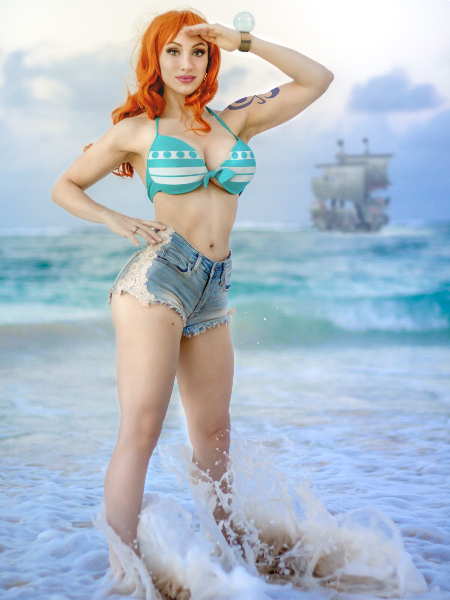 Azura Cosplay ⚔️ on Twitter: "“If you think I'm just another cute girl,  you're dead wrong!” FULL Nami Cosplay set up on Patreon for those who love  Nami and want to help