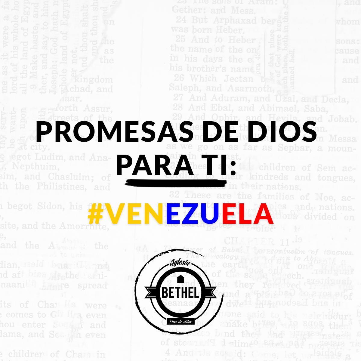 ibcdoficial's tweet photo. Promesas de Dios para ti Venezuela.❤️🇻🇪

¡Sigamos confiando!

Con fe y paciencia se heredan las promesas. (Hebreos 6:12) https://t.co/lbe33o5KM8
