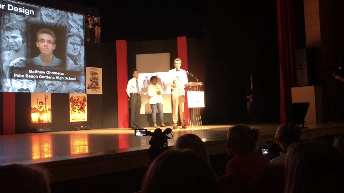 pbghstv's tweet photo. So proud of Matthew for his winning poster design at the @StudentFilmsFL today. https://t.co/vyl20Sfxis