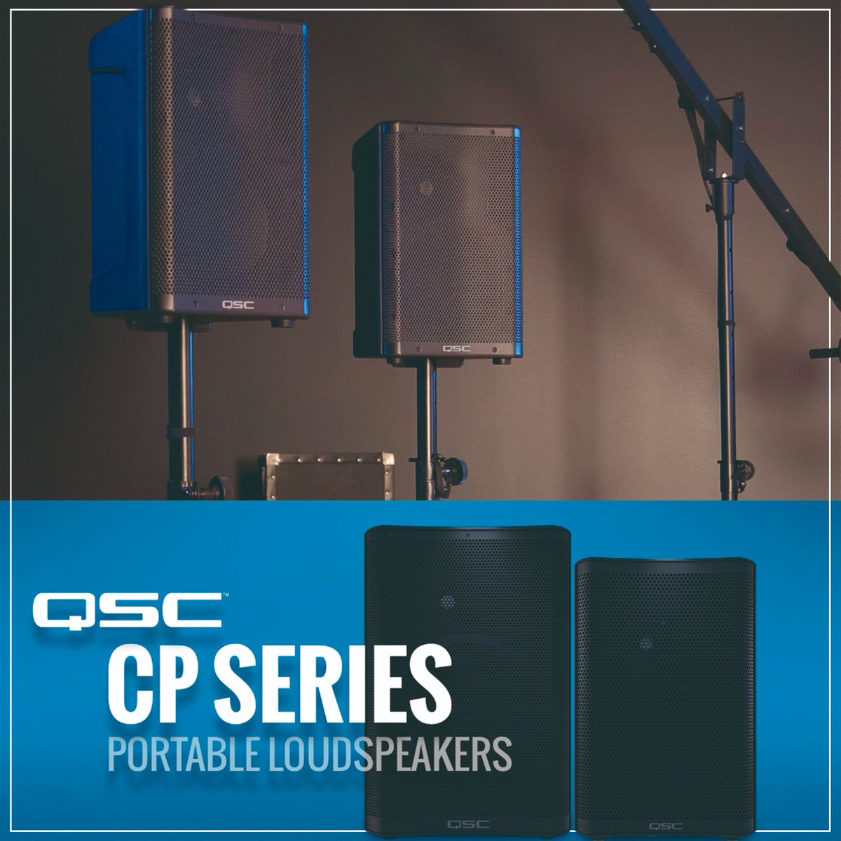 Si quieres hacerte escuchar que sea con las CP de QSC, Disponible en nuestra Tenda Online karma-music.mx
