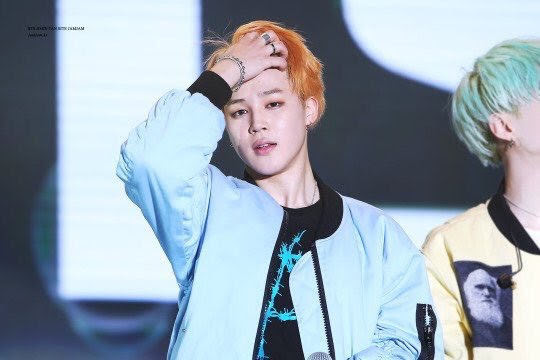 the classic running his hand through his hair  #JIMIN  